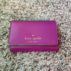 katespade card holder with key ring